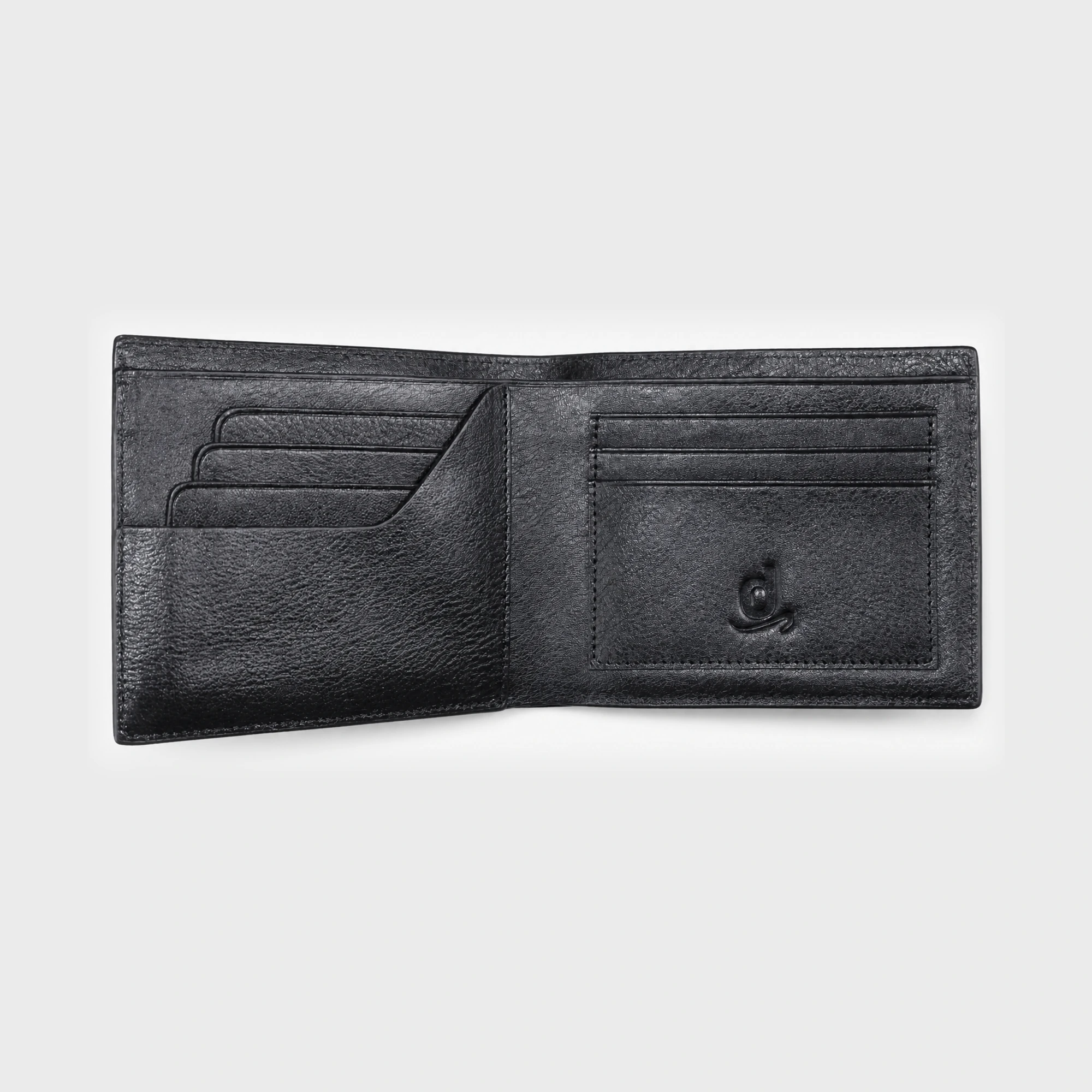 Rovex Pati Bifold Leather Wallet Black - DWR201B